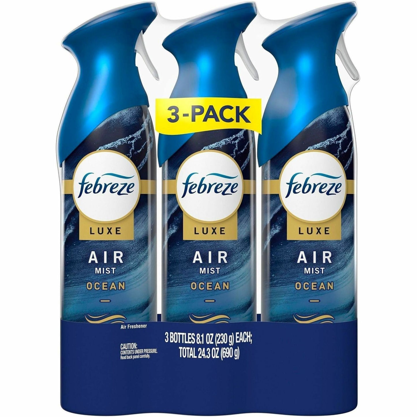 Febreze Air Mist Air Freshener Spray, 8.1 fl oz, Warm Ocean Breeze, 4/Carton (PGC20554)