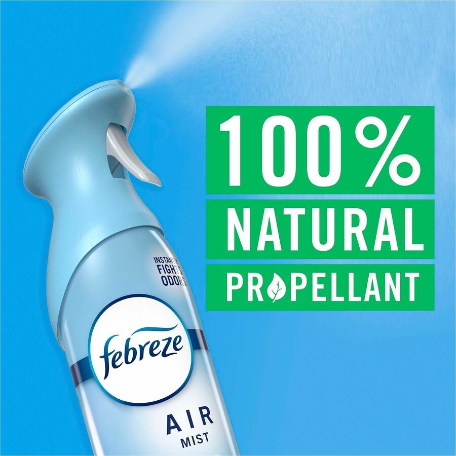 Febreze Air Mist Air Freshener Spray, 8.1 fl oz, Warm Ocean Breeze, 4/Carton (PGC20554)