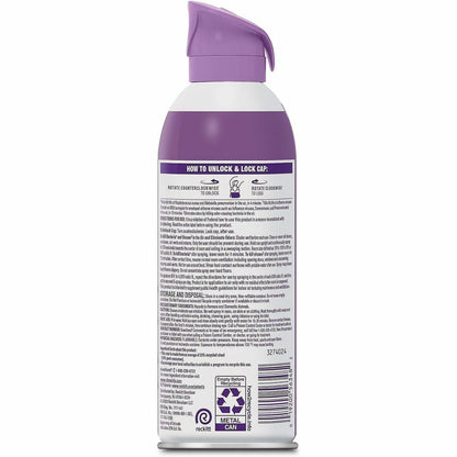 Lysol Air Sanitizer, Spray, 10 fl oz, Lavender Sky, Odor Neutralizer, 6/Carton (RAC56348)