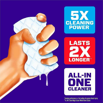 Mr. Clean Magic Eraser Extra-Durable Whole Home, 5/Box, White (PGC22875)