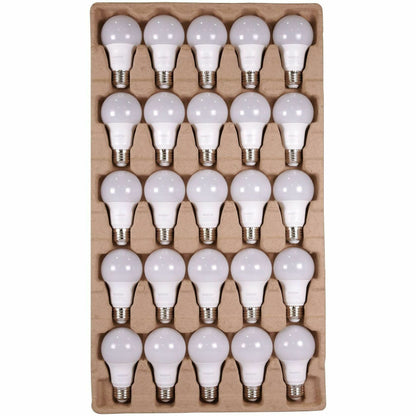 Satco A19 LED Non-Dimmable Bulbs, 100/Carton (SDNS11413)