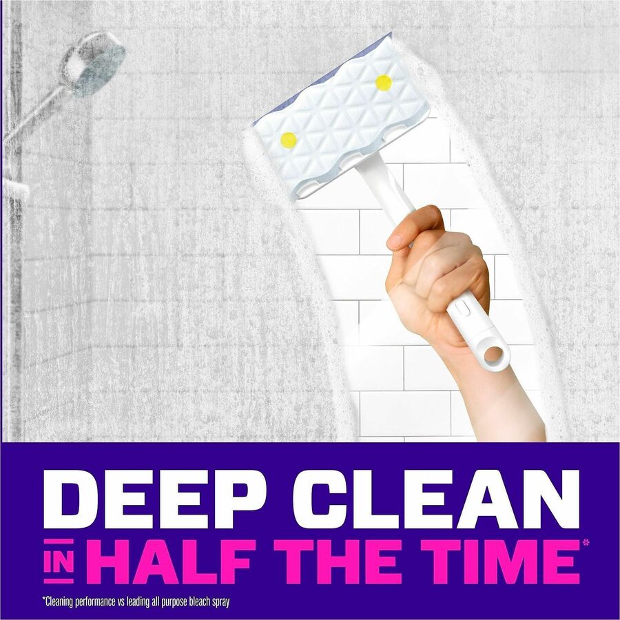 Mr. Clean Shower and Tub Scrubber, 8/Carton (PGC22145)