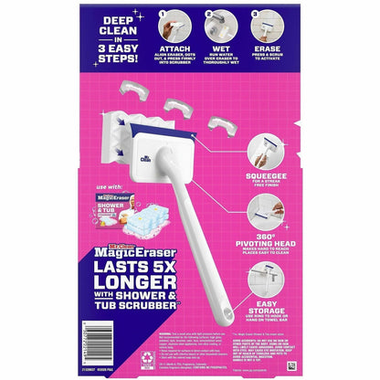 Mr. Clean Shower and Tub Scrubber, 8/Carton (PGC22145)