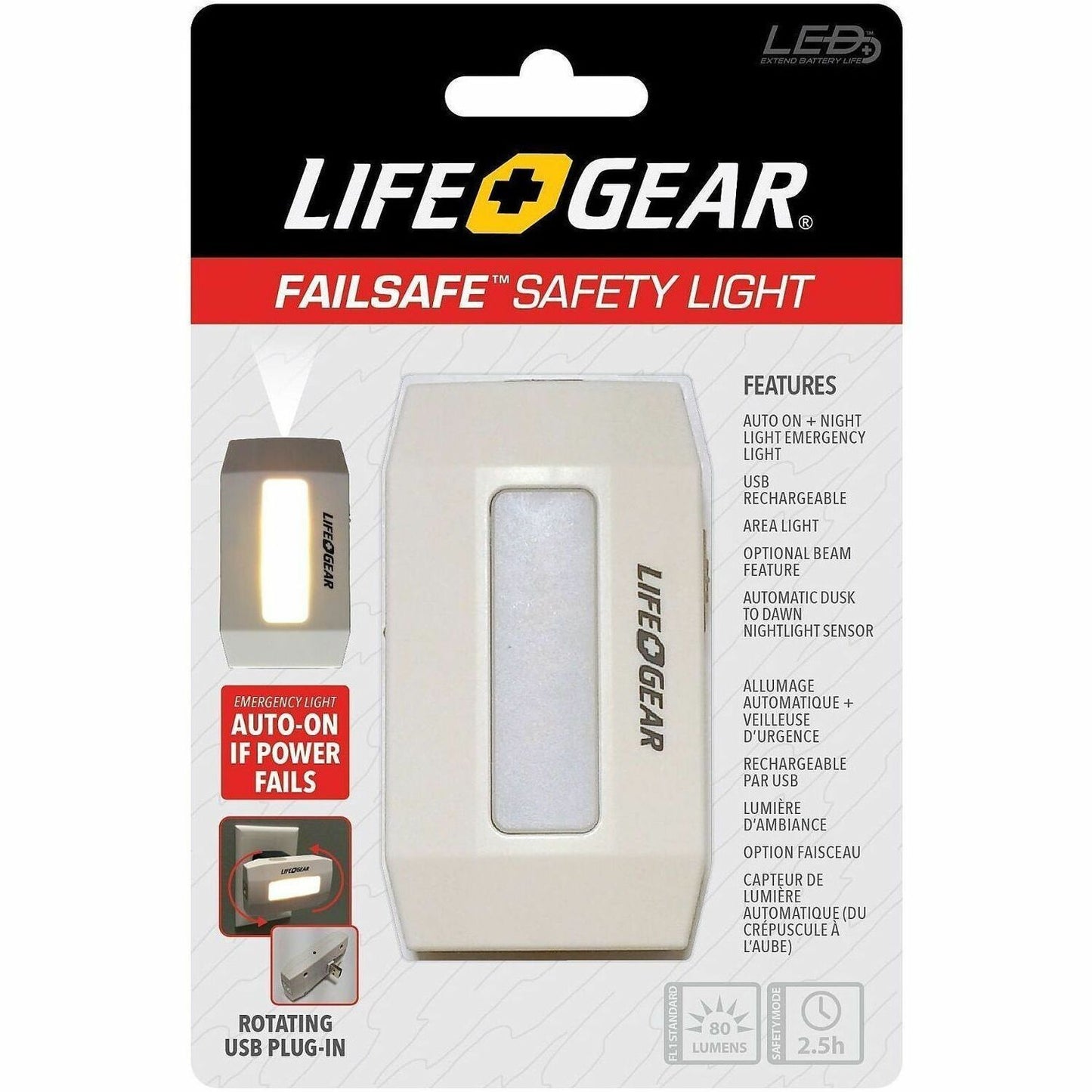 Life+Gear FailSafe Safety Light (DCY413789)