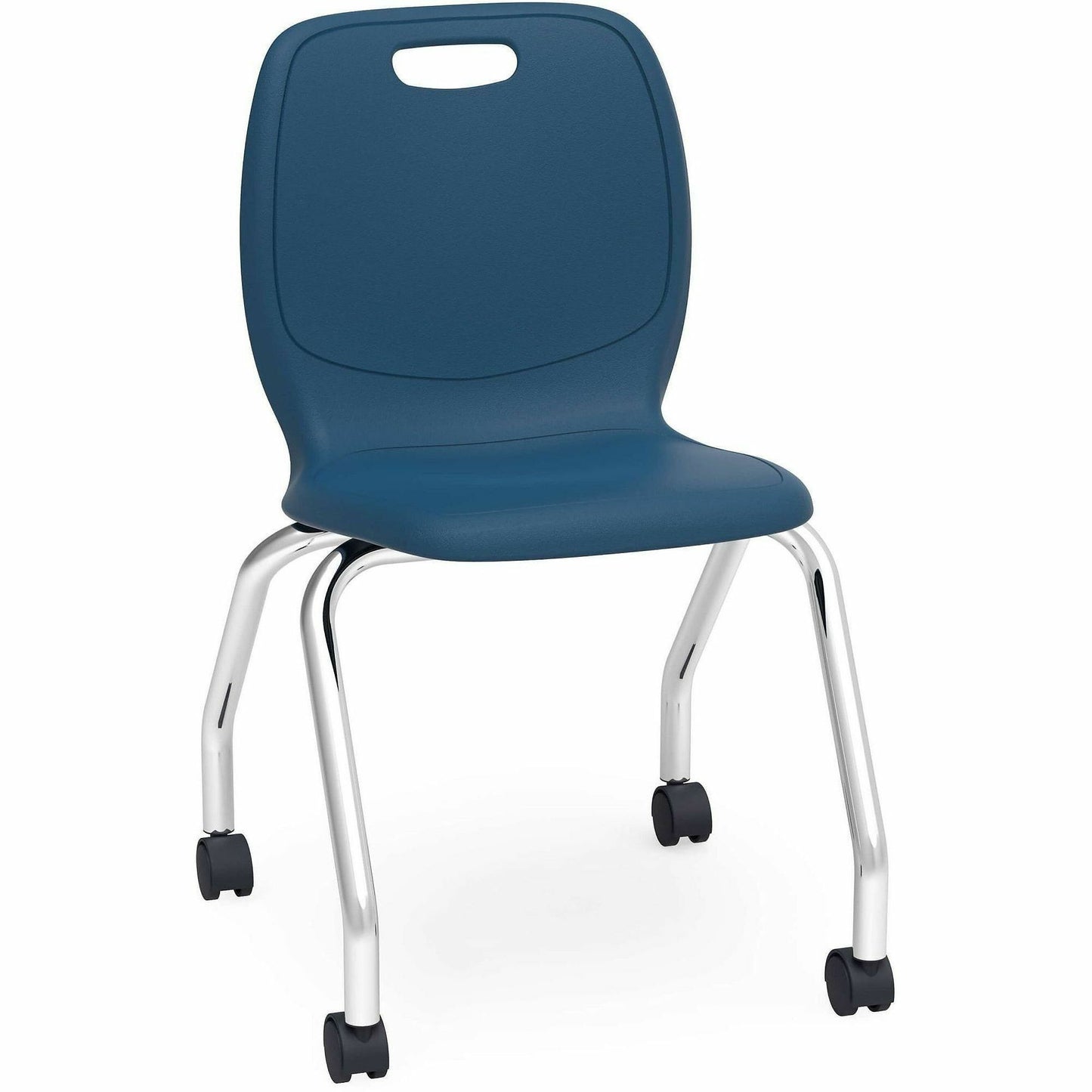 Lorell League Mobile Student Chairs, 30" x 18.5" x 21", 2/Carton (LLR99909NY)
