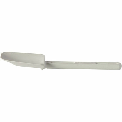 Rubbermaid Commercial 9-1/2" Spoon-shaped Spatula, Clear, 1 Piece(s), Breakroom, Food, Dishwasher Safe (RCP1933WHT)