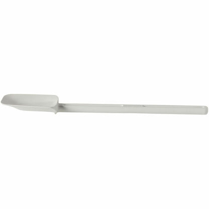 Rubbermaid Commercial 9-1/2" Spoon-shaped Spatula, White, 1 Piece(s), Breakroom, Food, Dishwasher Safe (RCP1938WHT)