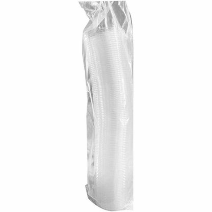 Genuine Joe Lids for 9 & 10 oz. Plastic Cold Cups, Polyethylene Terephthalate (PET), Clear, 1000 Lids/Box, 1 Carton (GJO58236)