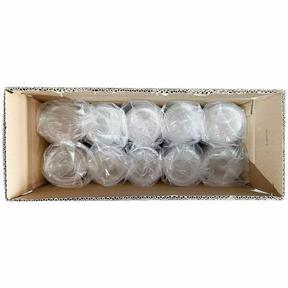 Genuine Joe Lids for Paper Cold Cups, Clear, 100/Pack, 10 Packs/Carton (GJO00317)