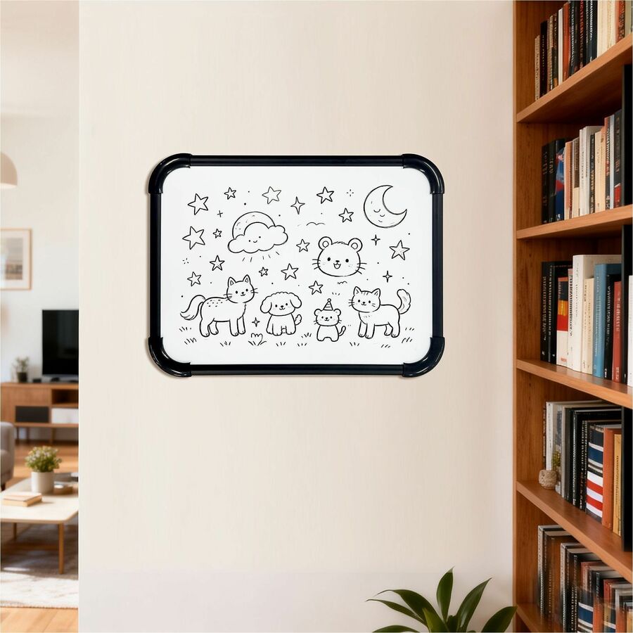 Lorell Magnetic Dry-Erase Board, 11" (0.9 ft) x 8.5" (0.7 ft) Height (LLR75622)