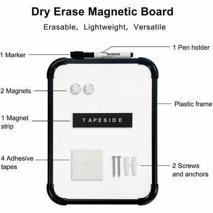 Lorell Magnetic Dry-Erase Board, 11" (0.9 ft) x 8.5" (0.7 ft) Height (LLR75622)