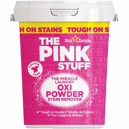 The Pink Stuff Laundry Oxi Powder Stain Remover, 35.20 oz, Fresh, Clean Scent, 6/Carton (RST20148)