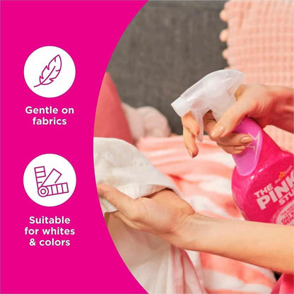 The Pink Stuff Laundry Oxi Stain Remover Spray, 16.9 fl oz, Fresh, Clean Scent, 8/Carton (RST20186)