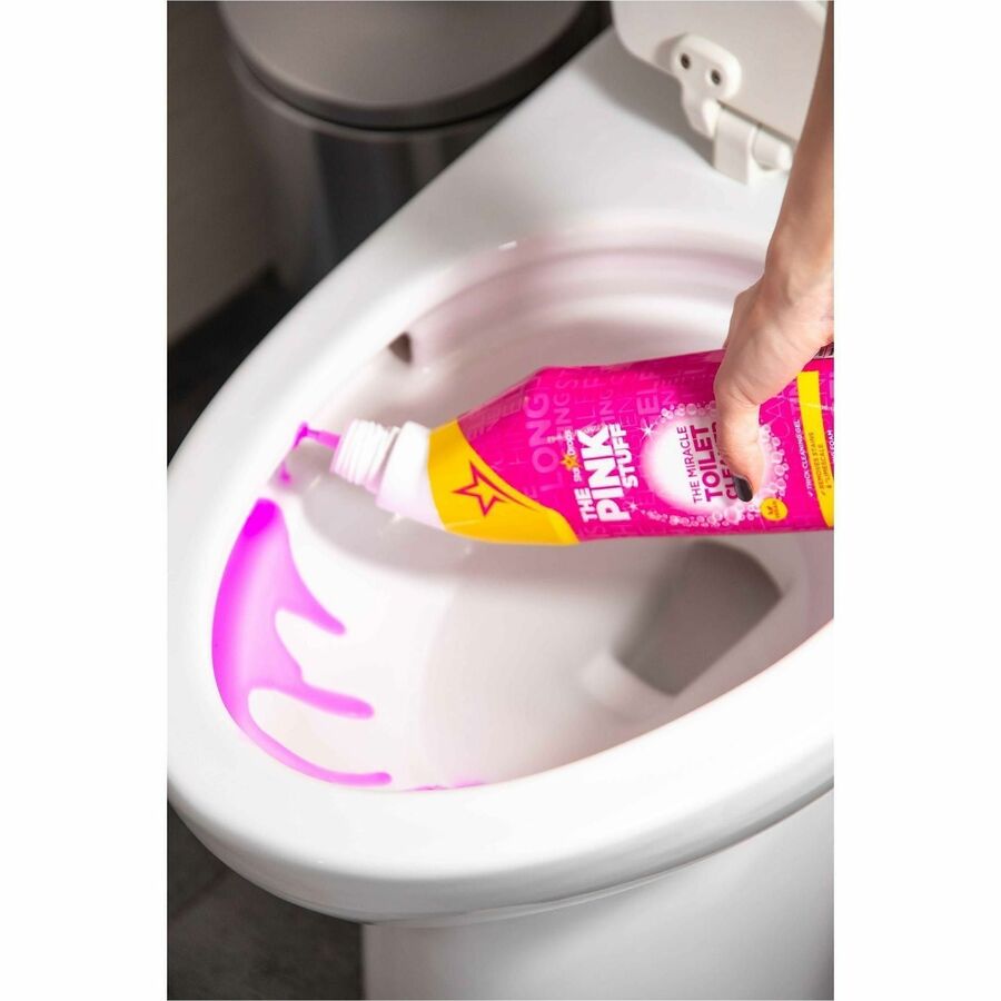 The Pink Stuff Toilet Cleaner Gel, 25.4 fl oz, Fruity Scent, 12/Carton (RST20681)