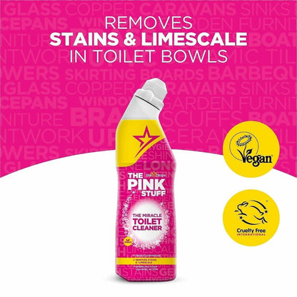 The Pink Stuff Toilet Cleaner Gel, 25.4 fl oz, Fruity Scent, 12/Carton (RST20681)