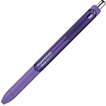 Paper Mate InkJoy Gel Pen, Purple Ink, 0.7 mm Pen Point, Retractable (PAP1953511A)