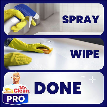 Mr. Clean Deep Cleaner with Bleach, 32 fl oz Spray Bottle, 6/Carton (PGC25677)