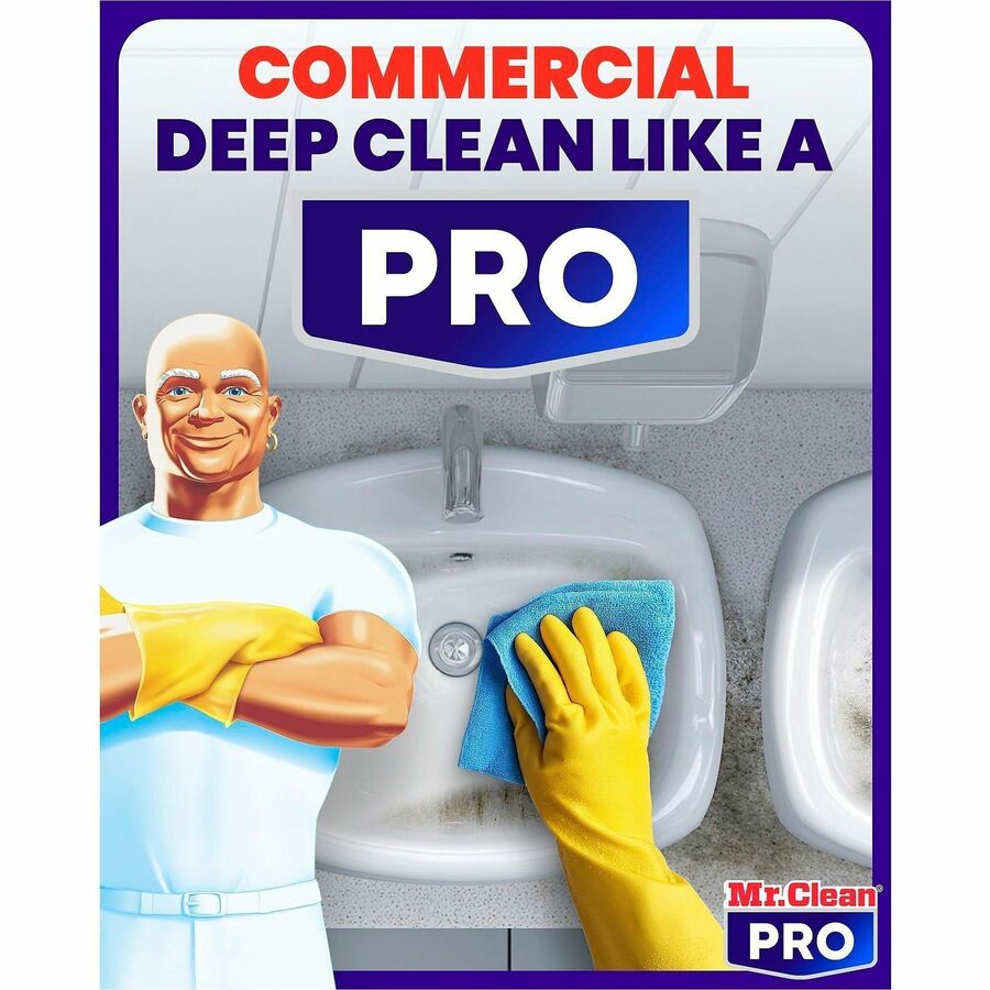 Mr. Clean Deep Cleaner with Bleach, 32 fl oz Spray Bottle, 6/Carton (PGC25677)