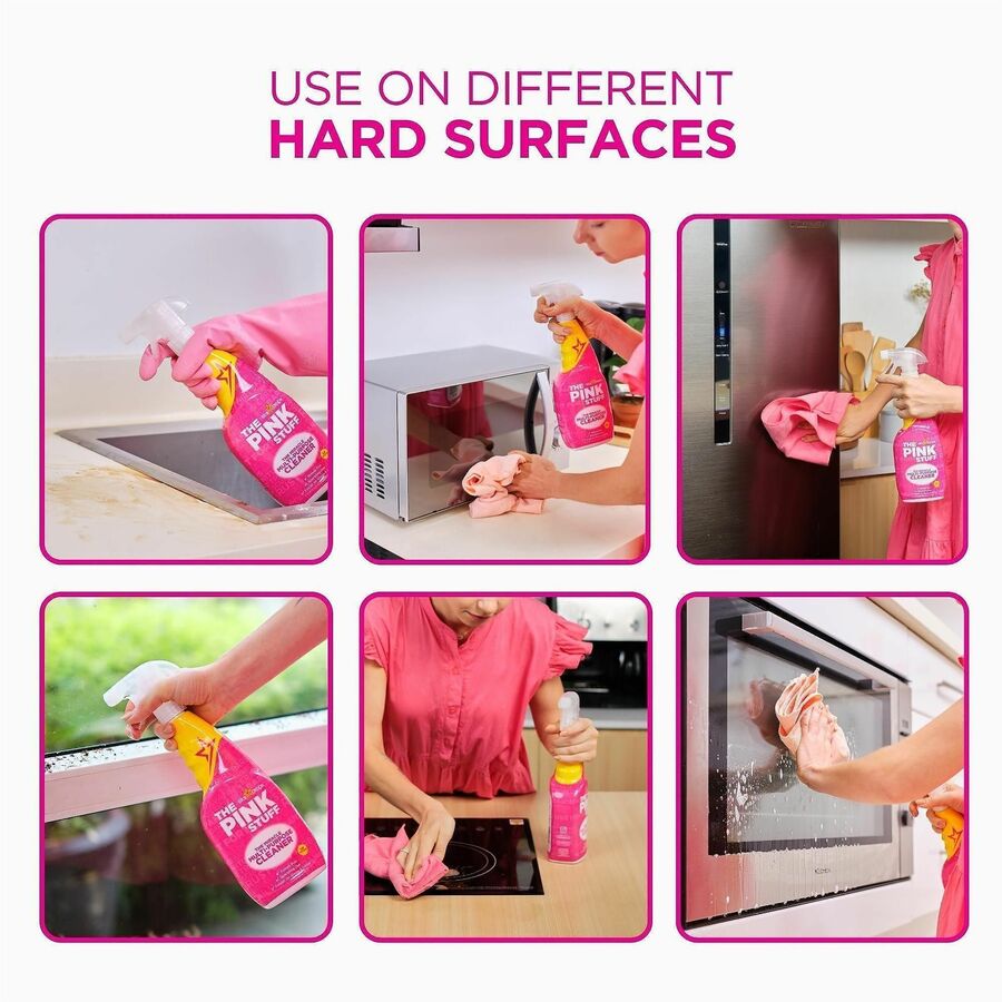 The Pink Stuff Multi-Purpose Cleaner, 25.4 fl oz, Fruity Scent, 10/Carton (RST82382)