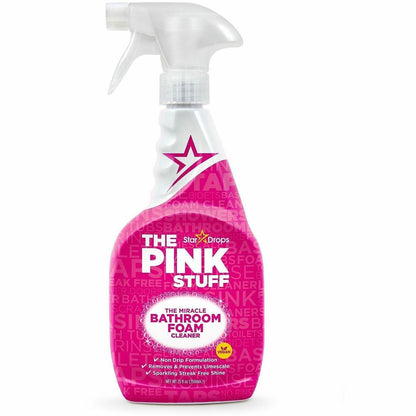 The Pink Stuff Bathroom Foam Cleaner, 25.4 fl oz, Fruity Scent, 10/Carton (RST82383)