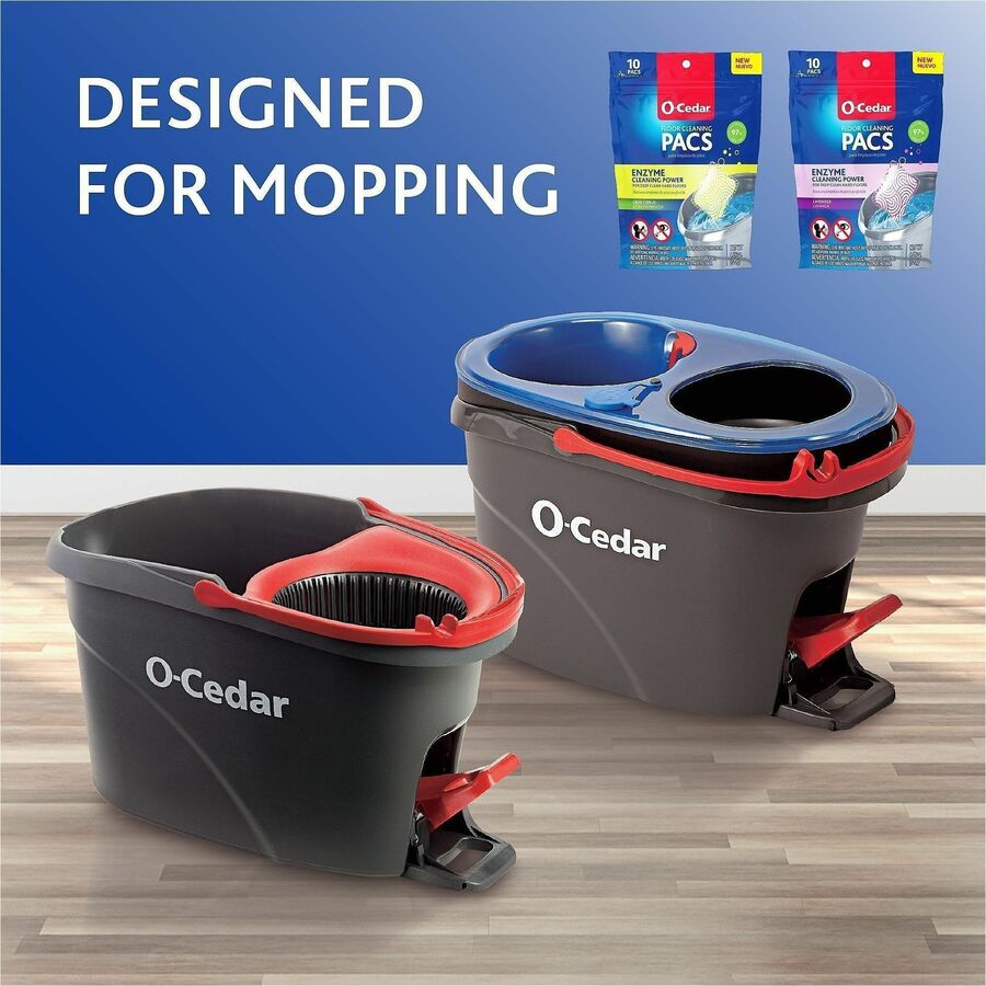 O-Cedar PACS Hard Floor Cleaner, 10/Pack (FHP179054PK)