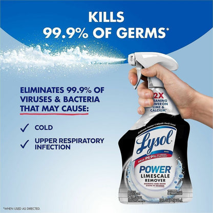 Lysol Power Limescale Remover, 32 fl oz, Atlantic Fresh Scent (RAC95816)
