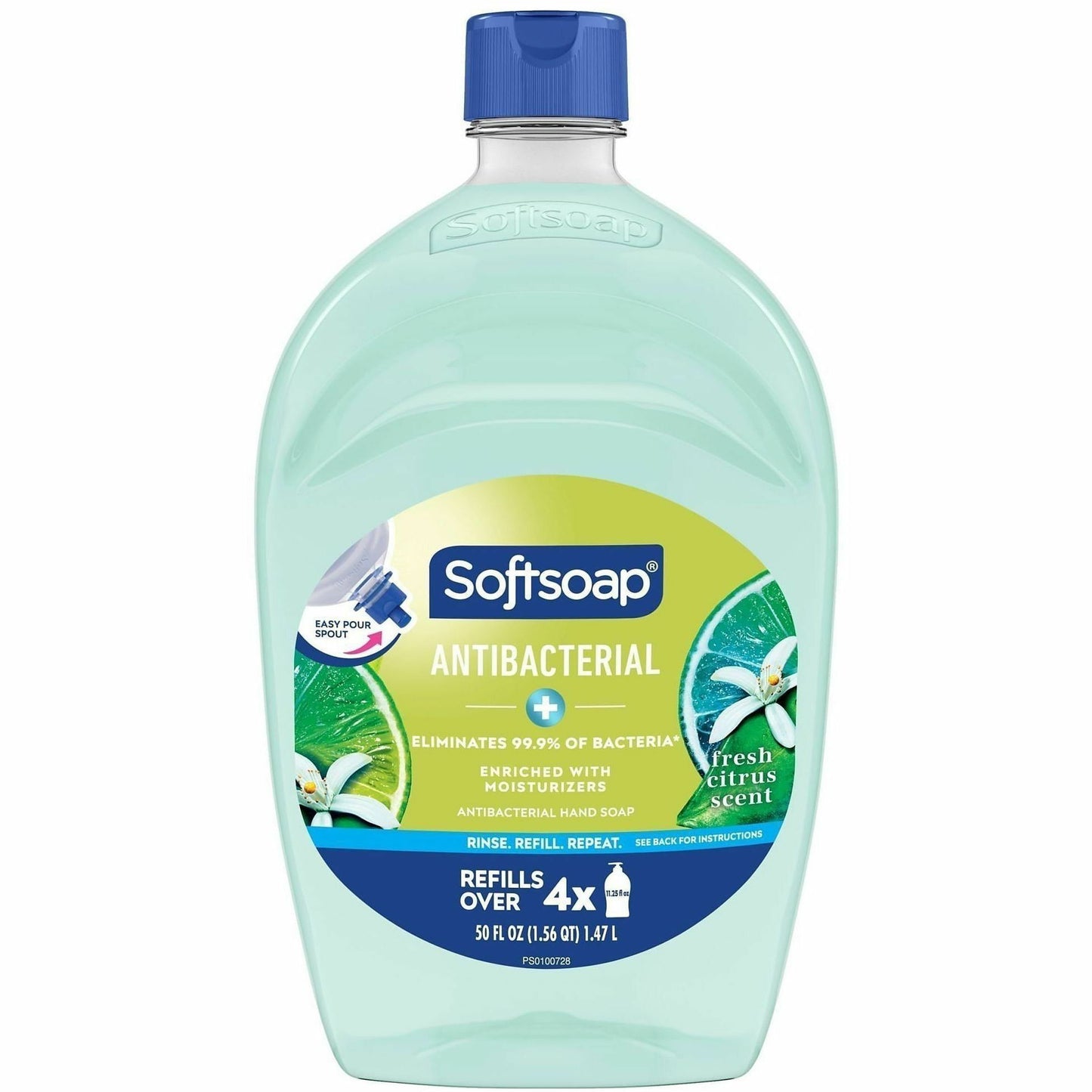 Softsoap Liquid Hand Soap, Fresh Citrus Scent, 1.56 quart, 3/Carton (CPC61048193CT)