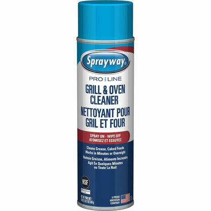 Sprayway Oven & Grill Cleaner, 18 fl oz, 12/Carton (CGCSW826)