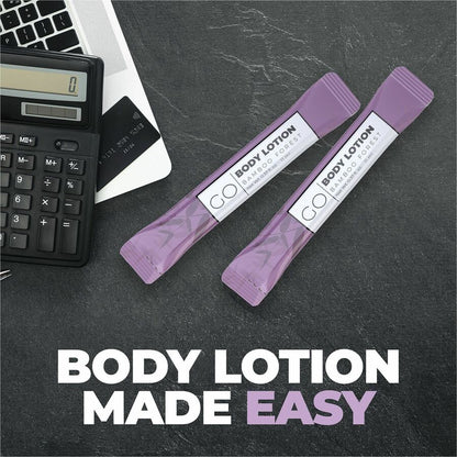 Go Essentials Travel-Size Body Lotion Packets, Lotion, 0.37 fl oz, Lavender, 250/Pack (GMHBL250)