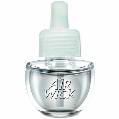 Air Wick Scent Oil Warmer Refill, Oil, 0.7 fl oz (0 quart), Fresh Linen, 120 Day, 2/Pack (RAC01323)