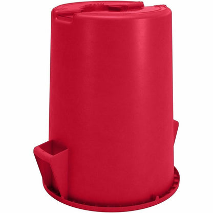 Sparta Bronco Round Waste Containers, Open Top, 44 gal Capacity, Red  (CFS84104405)