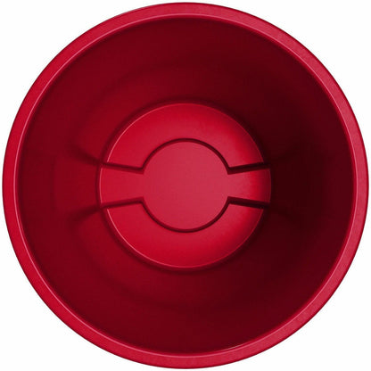 Sparta Bronco Round Waste Containers, Open Top, 44 gal Capacity, Red  (CFS84104405)