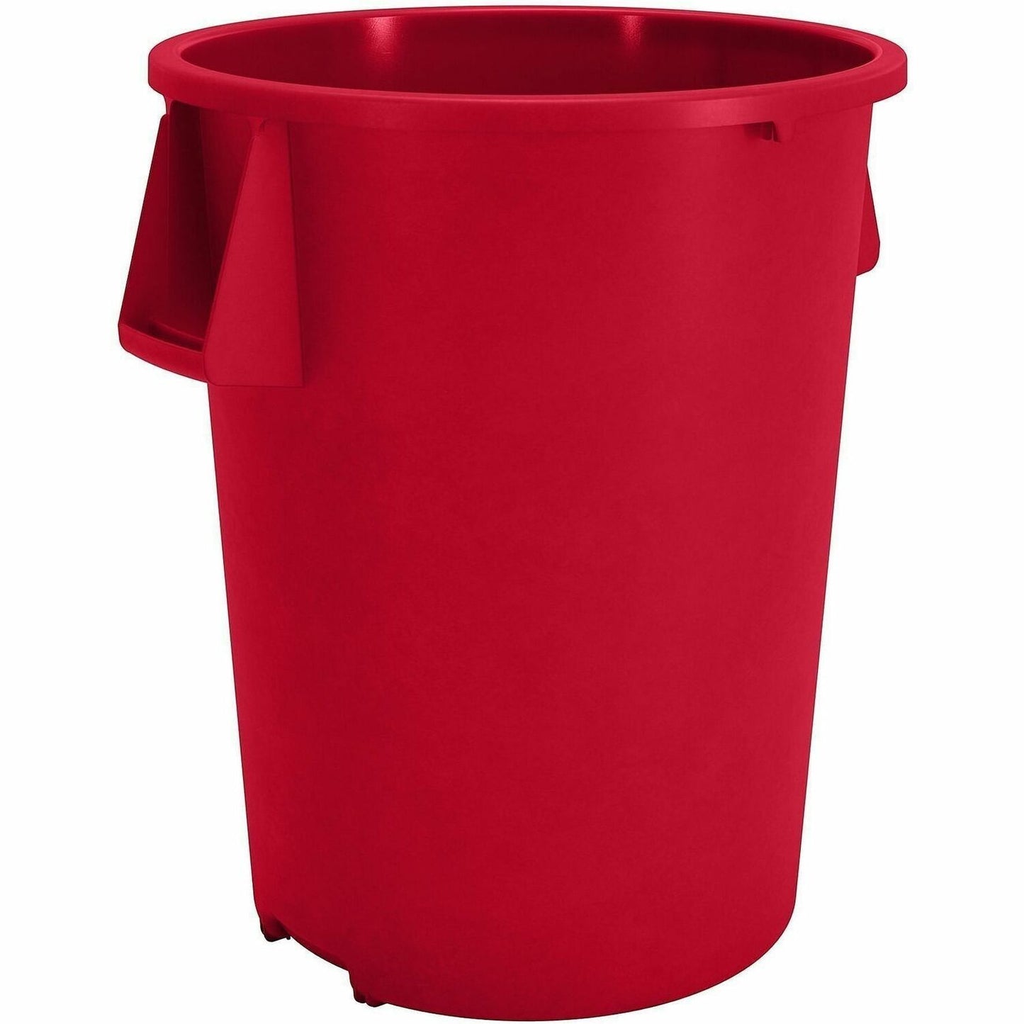 Sparta Bronco Round Waste Containers, Open Top, 44 gal Capacity, Red, 3/Carton (CFS84104405CT)