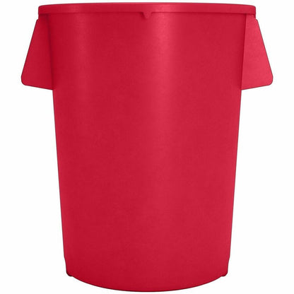 Sparta Bronco Round Waste Containers, Open Top, 44 gal Capacity, Red, 3/Carton (CFS84104405CT)
