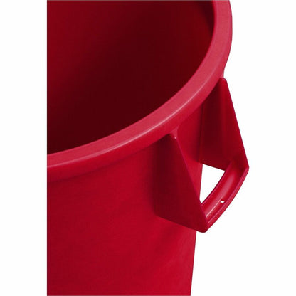 Sparta Bronco Round Waste Containers, Open Top, 44 gal Capacity, Red, 3/Carton (CFS84104405CT)