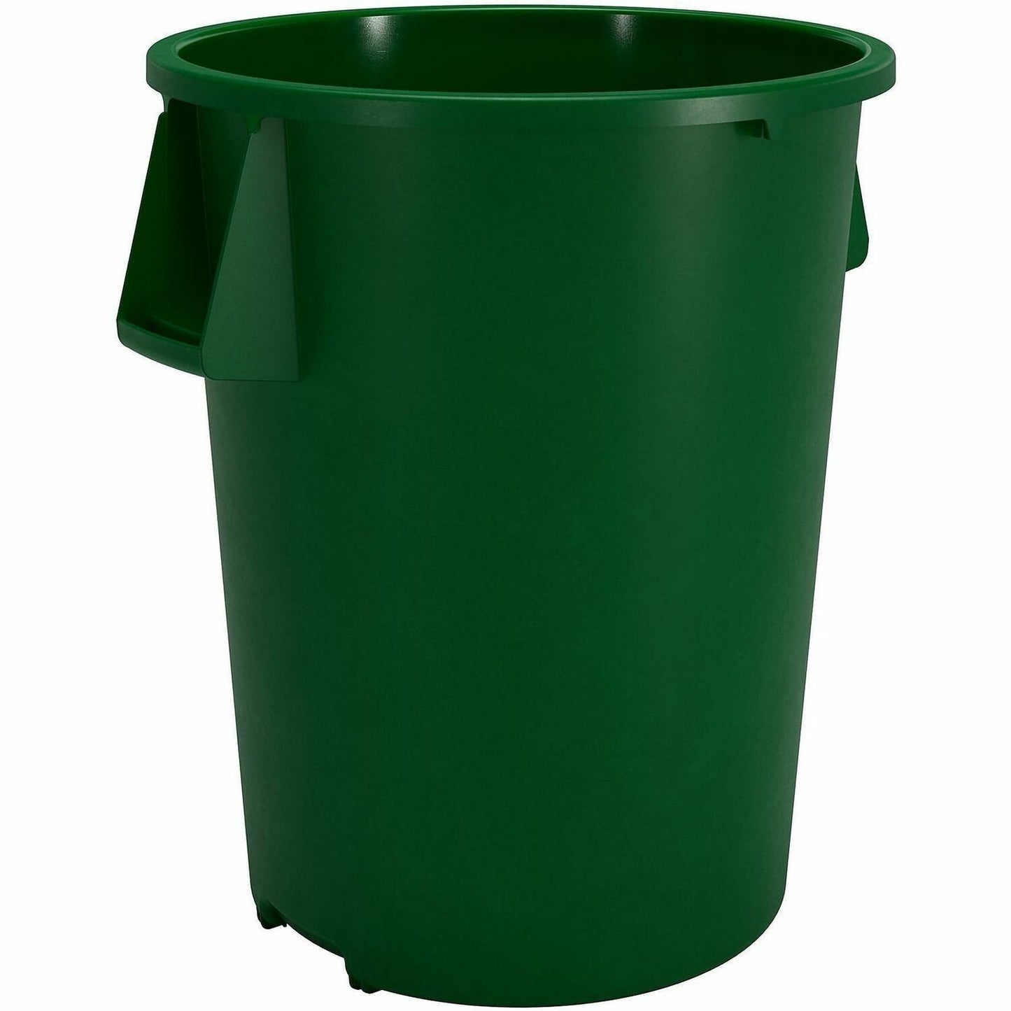 Sparta Bronco Round Waste Containers, Open Top, 44 gal Capacity, Green  (CFS84104409)