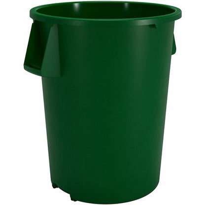 Sparta Bronco Round Waste Containers, Open Top, 44 gal Capacity, Green, 3/Carton (CFS84104409CT)