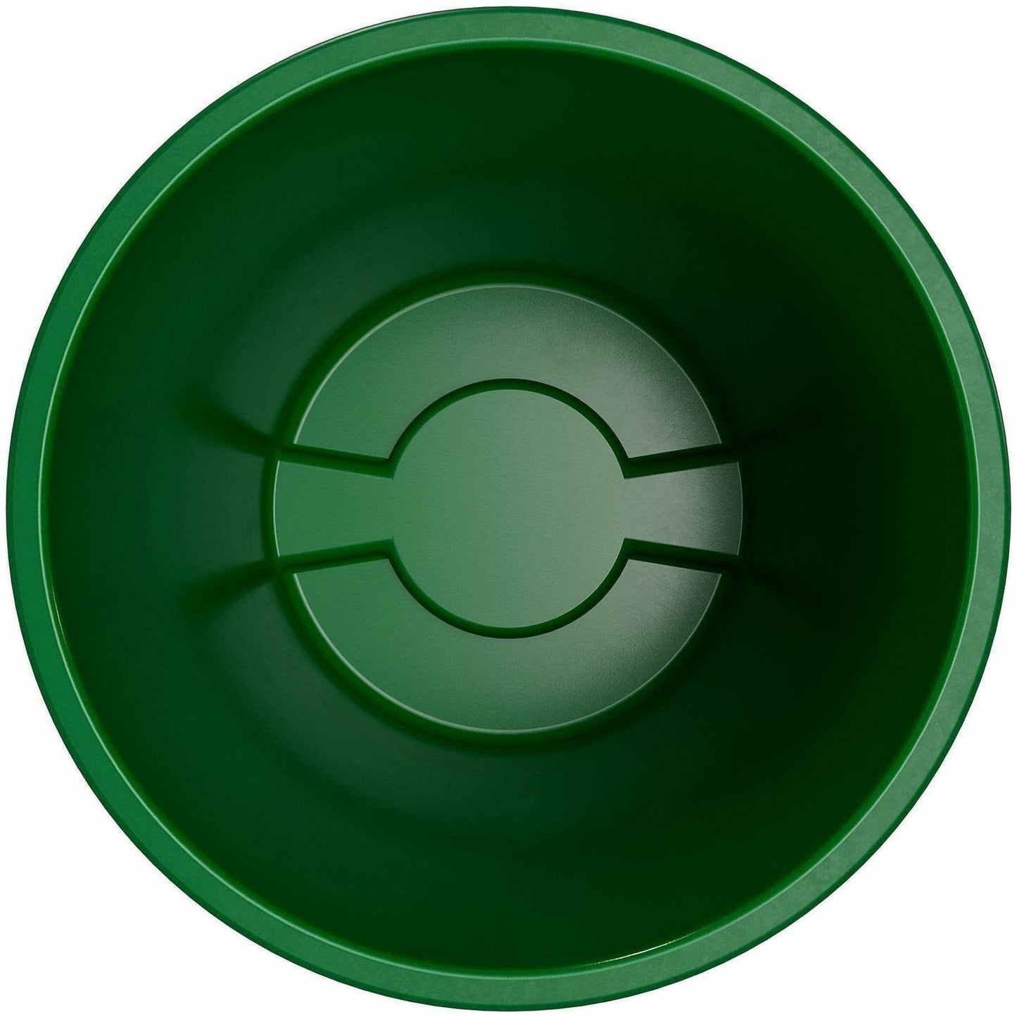 Sparta Bronco Round Waste Containers, Open Top, 44 gal Capacity, Green, 3/Carton (CFS84104409CT)