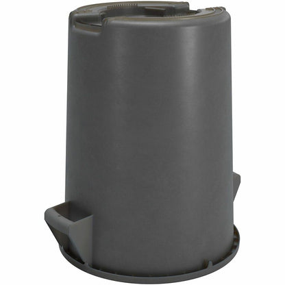 Sparta Bronco Round Waste Containers, Open Top, 44 gal Capacity, Gray  (CFS84104423)