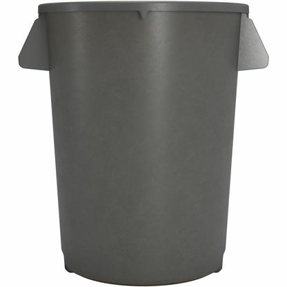 Sparta Bronco Round Waste Containers, Open Top, 44 gal Capacity, Gray  (CFS84104423)