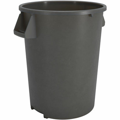 Sparta Bronco Round Waste Containers, Open Top, 44 gal Capacity, Gray, 3/Carton (CFS84104423CT)