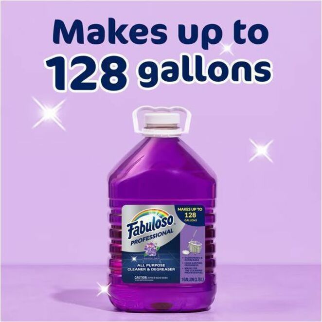 Fabuloso Ocean Multi-use Cleaner, 125 fl oz, Lavender Scent, 4/Carton (CPC61051910)