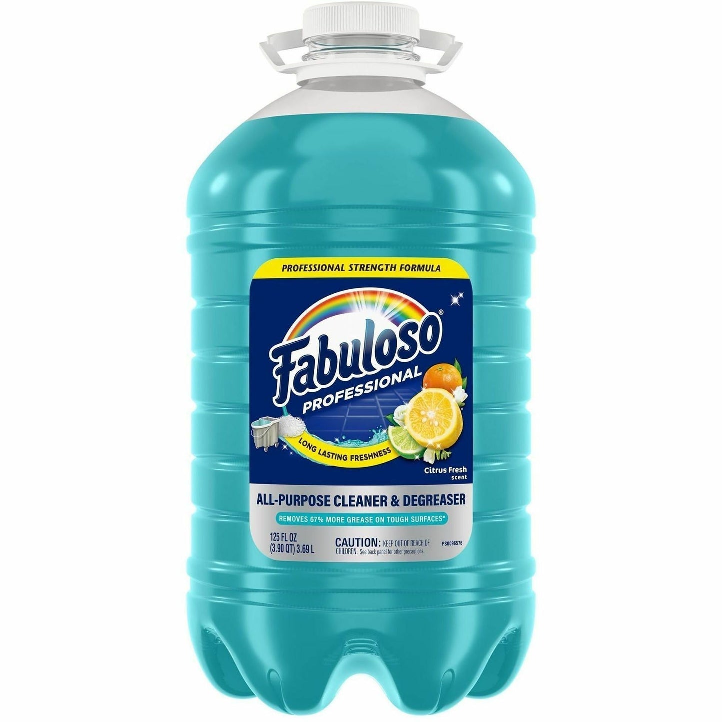 Fabuloso Ocean Multi-use Cleaner, 125 fl oz, Citrus, Fresh, Lavender Scent, 4/Carton (CPC61051911)