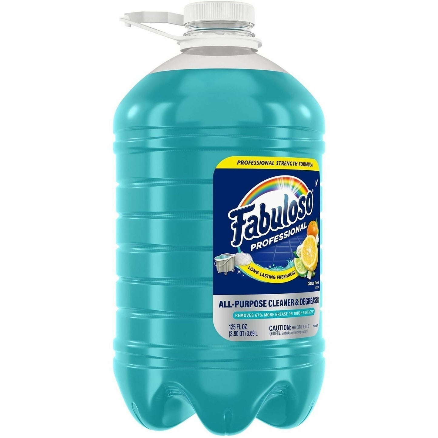 Fabuloso Ocean Multi-use Cleaner, 125 fl oz, Citrus, Fresh, Lavender Scent, 4/Carton (CPC61051911)