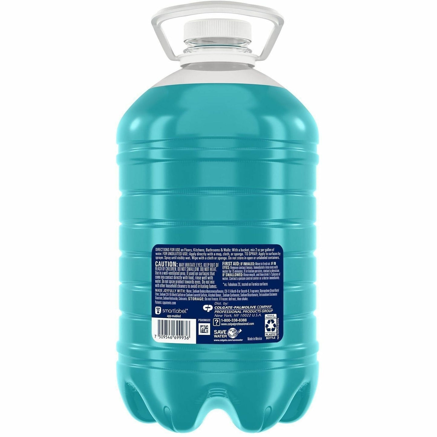 Fabuloso Ocean Multi-use Cleaner, 125 fl oz, Citrus, Fresh, Lavender Scent, 4/Carton (CPC61051911)