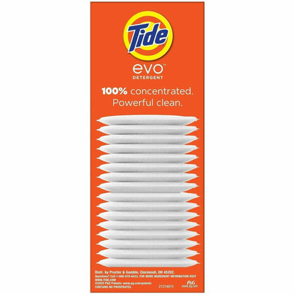 Tide Evo Laundry Detergent Tiles, 42/Carton (PGC21856)