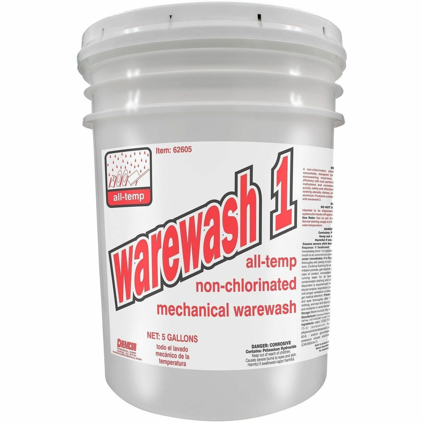 Genuine Joe Institutional Dishwasher Detergent, 640 fl oz (20 quart) (GJO01308)