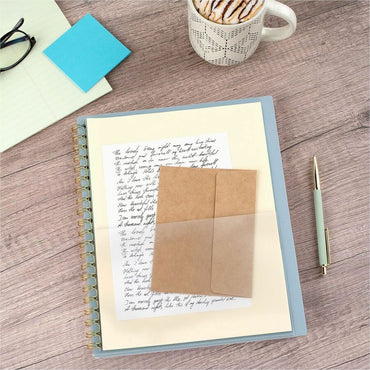 At-A-Glance Harmony Weekly/Monthly Planner, Letter, 8½" x 11", 13-Month, Jan 2027-Jan 2028, Ice Blue Poly Cover (AAG109990538)