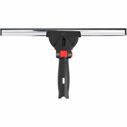 Rubbermaid Commercial Glass Squeegee, Rubber Blade, 1.6" x 7.6" x 13.8", Black (RCP2221950)