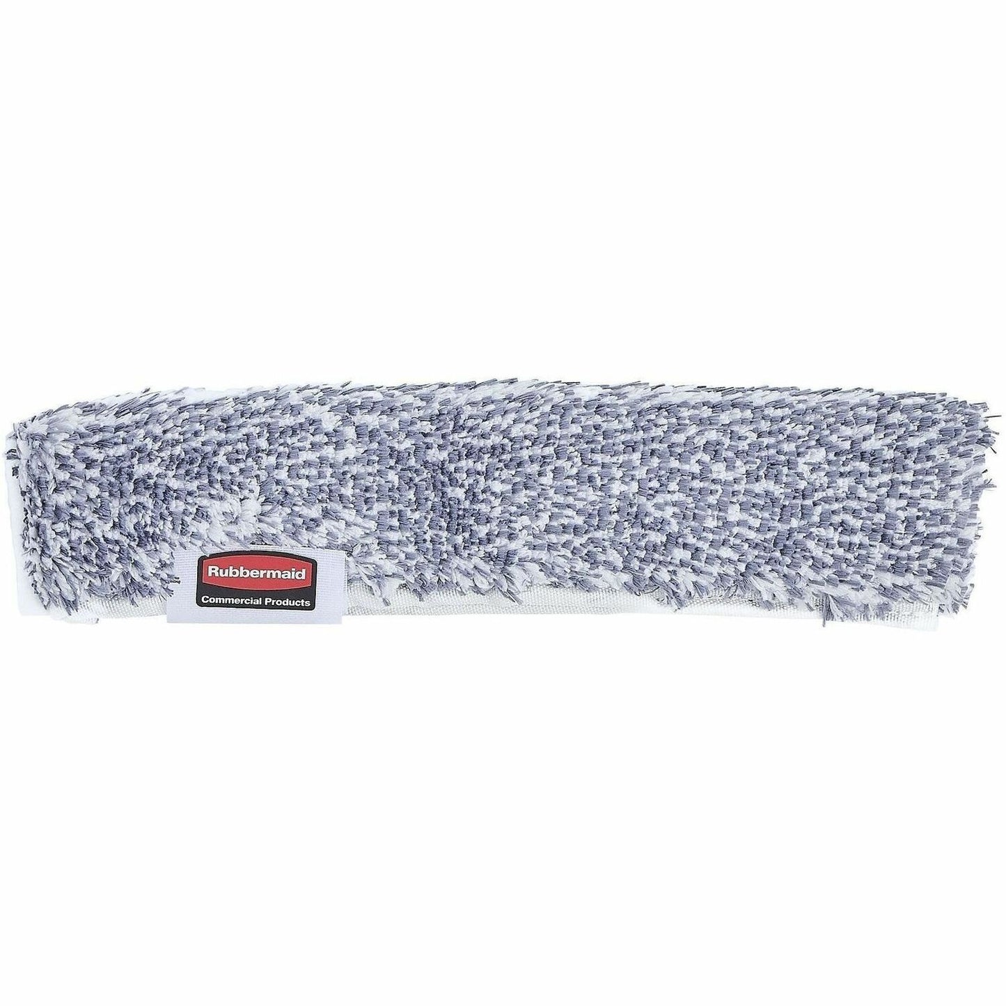 Rubbermaid Commercial HYGEN Microfiber Glass Washer, For Squeegee, Gray, MicroFiber, 0.3" x 4.3" x 16.8"  (RCP2221956)